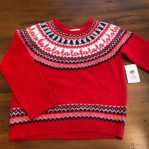 Cute little girls sweater , size 5